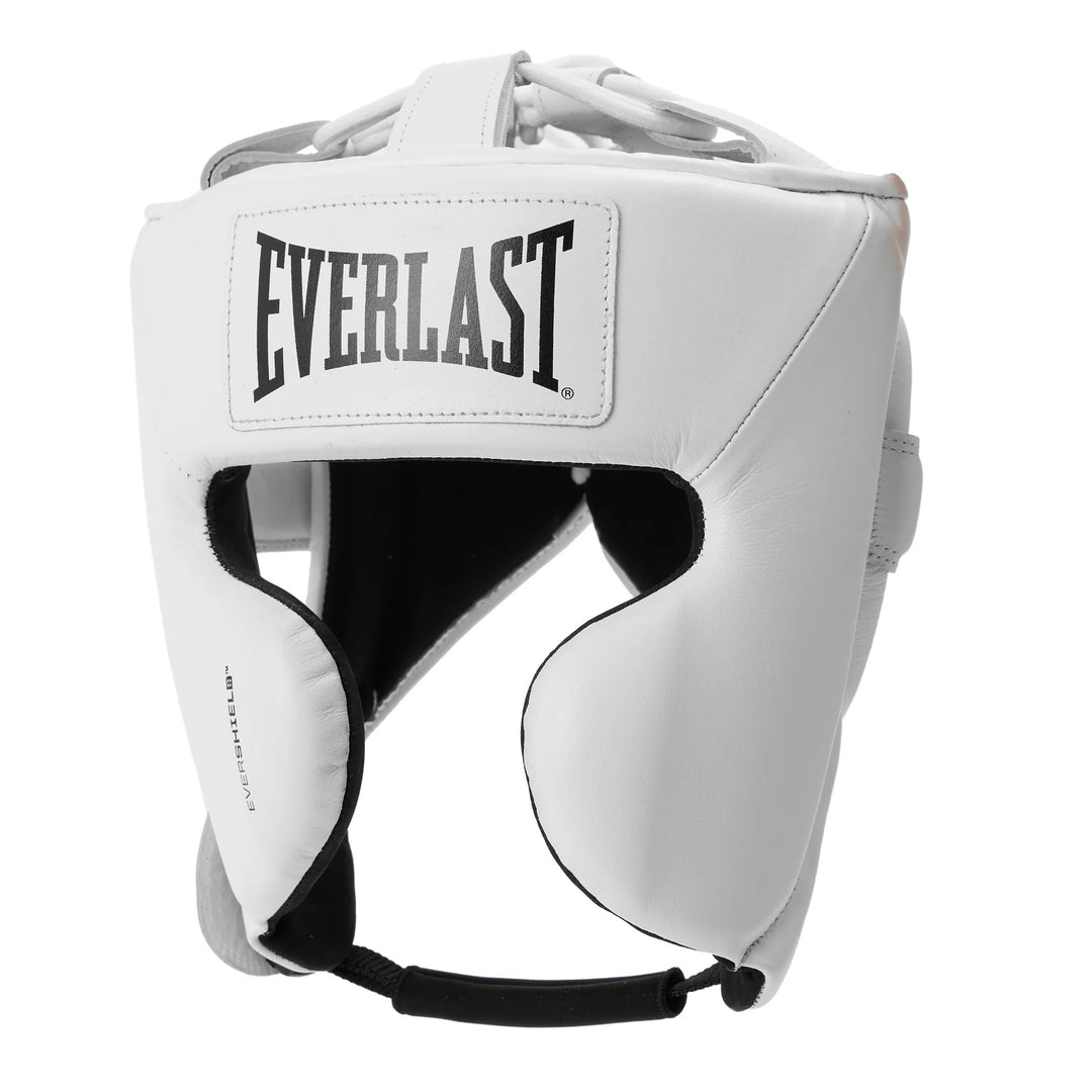 Elite Pro Leather Headgear with Cheek