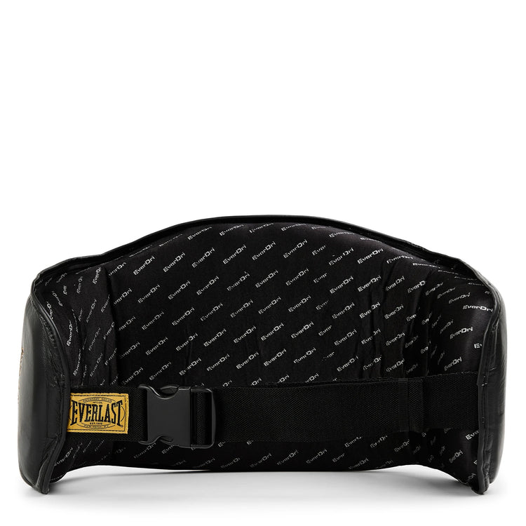 Black Everlast waist bag on a white background