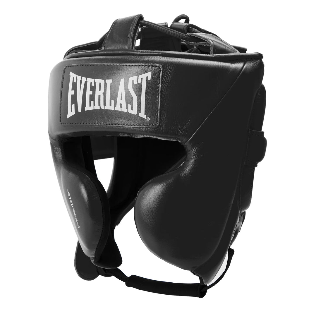Elite Pro Leather Headgear with Cheek
