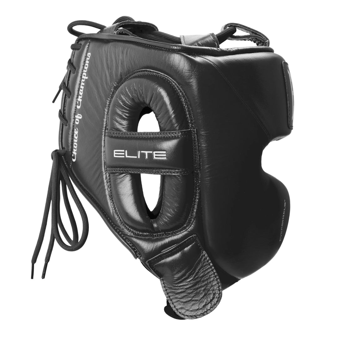 Elite Pro Leather Headgear with Cheek