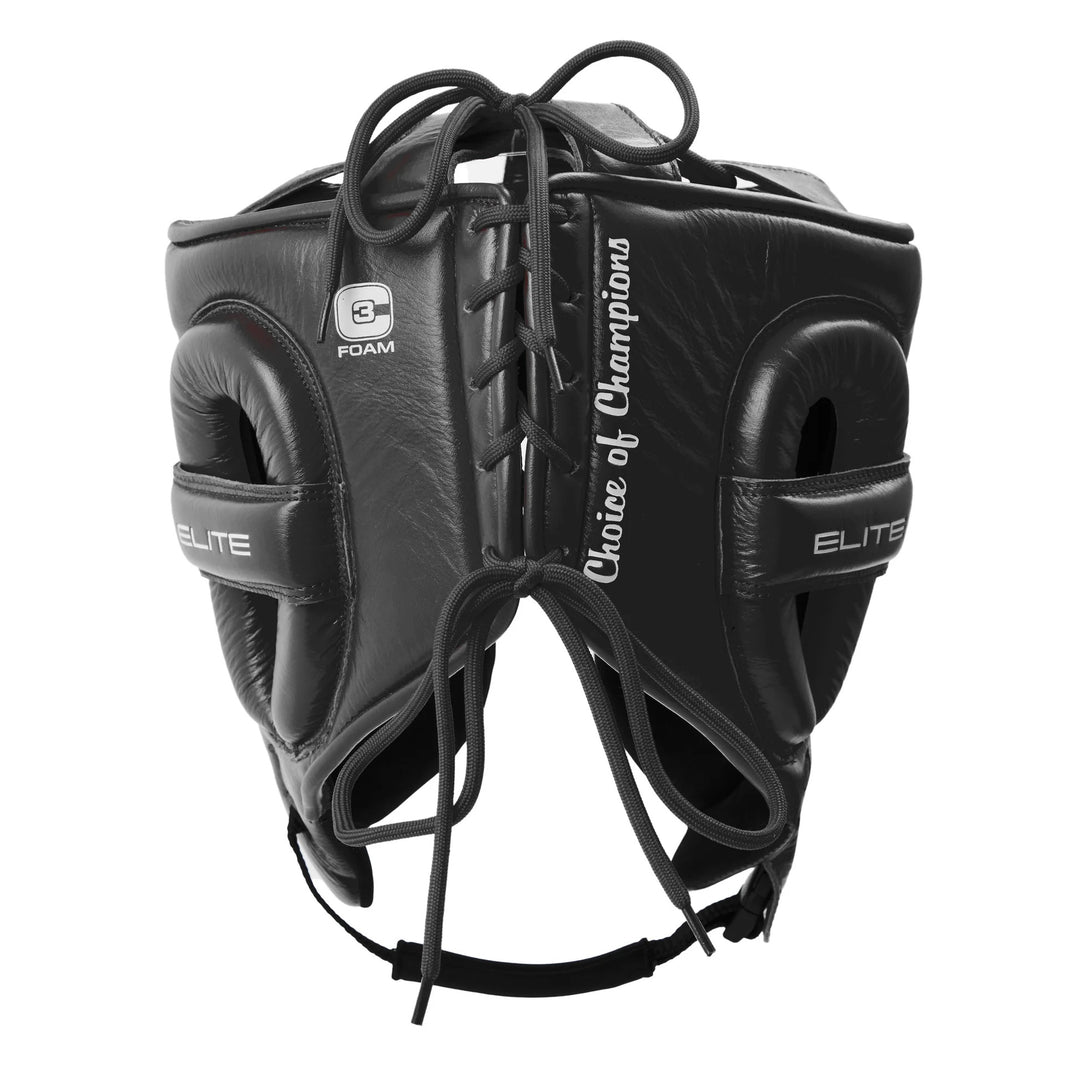 Elite Pro Leather Headgear with Cheek