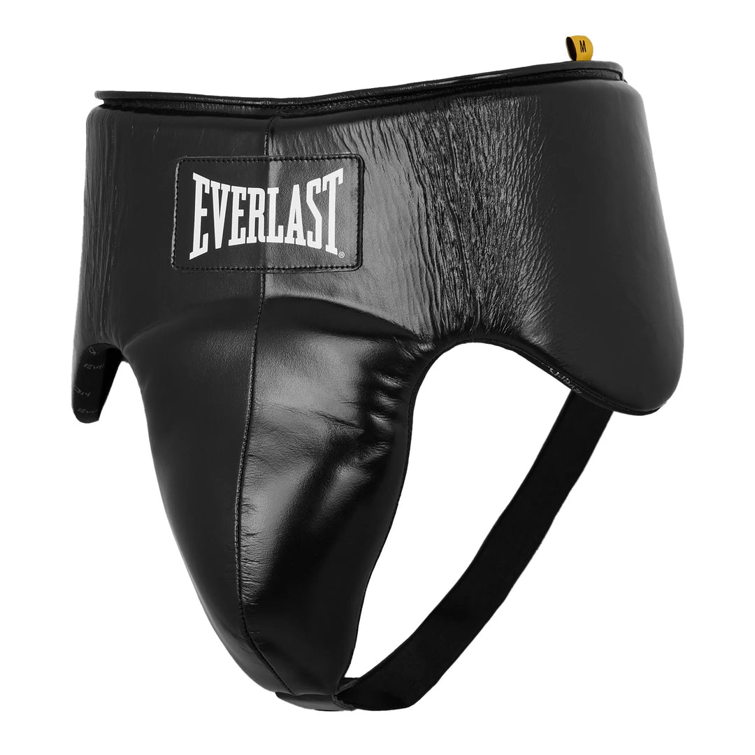 Elite Pro Leather Hook & Loop Groin Protector