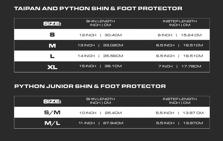 Python MMA Shin & Foot Protector