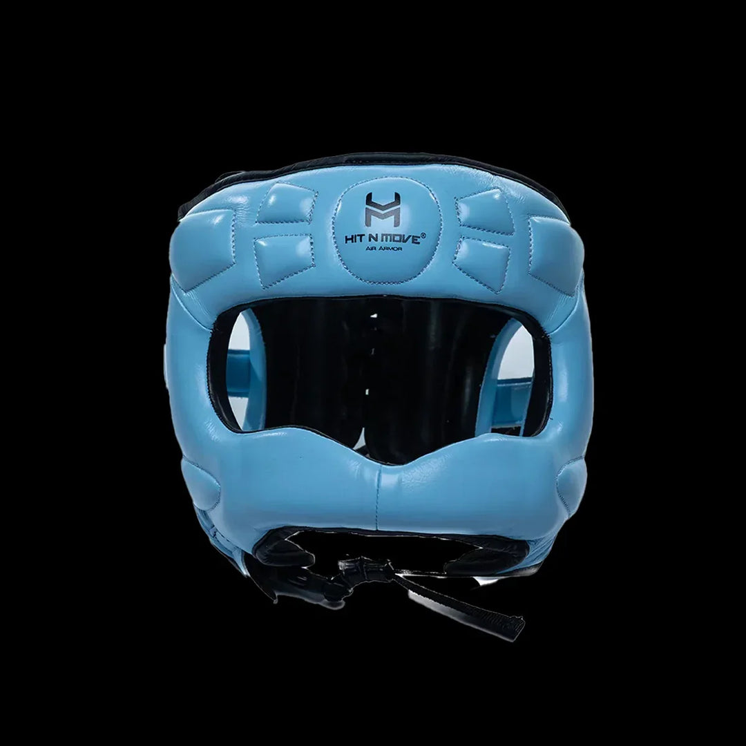 face gear Hit N Move Face Saver Headgear Blue