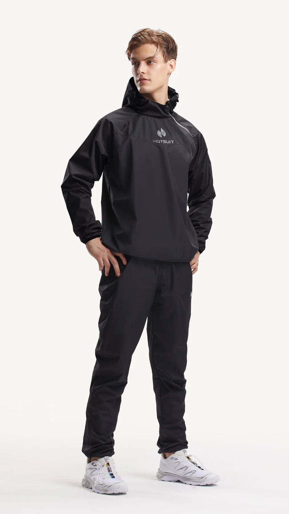HOTSUIT MEN CONTRAST LONG SLEEVES SAUNA SUIT (Final Sale)