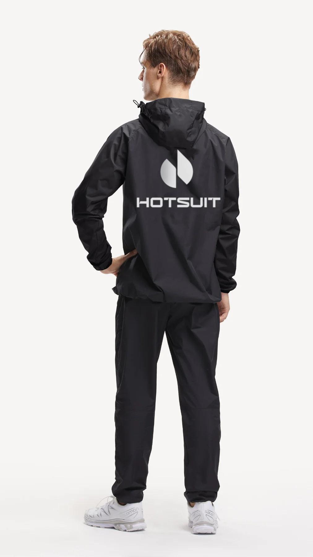 HOTSUIT MEN CONTRAST LONG SLEEVES SAUNA SUIT (Final Sale)