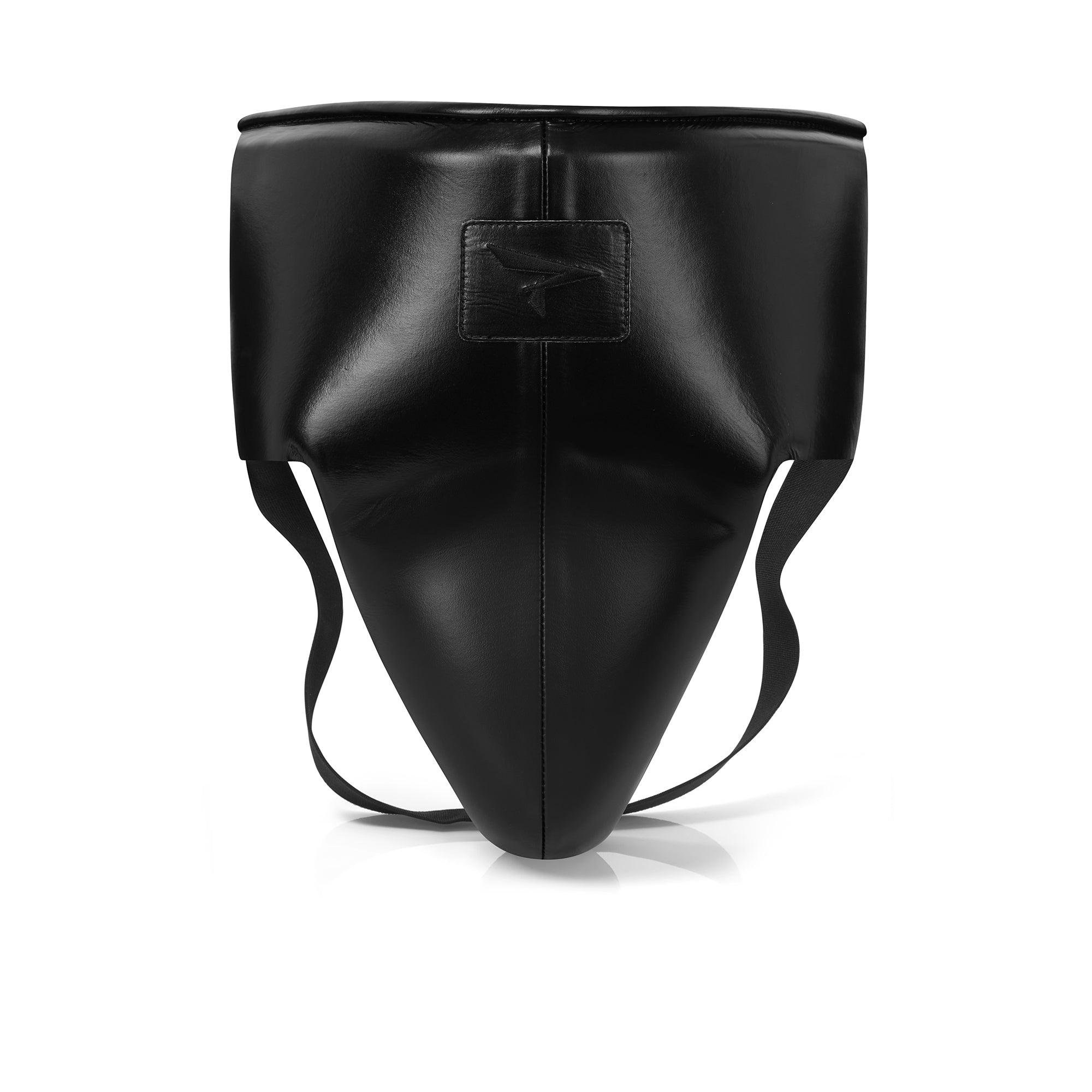 GP-240_High_Cut_Groin_Guard_Black_Front